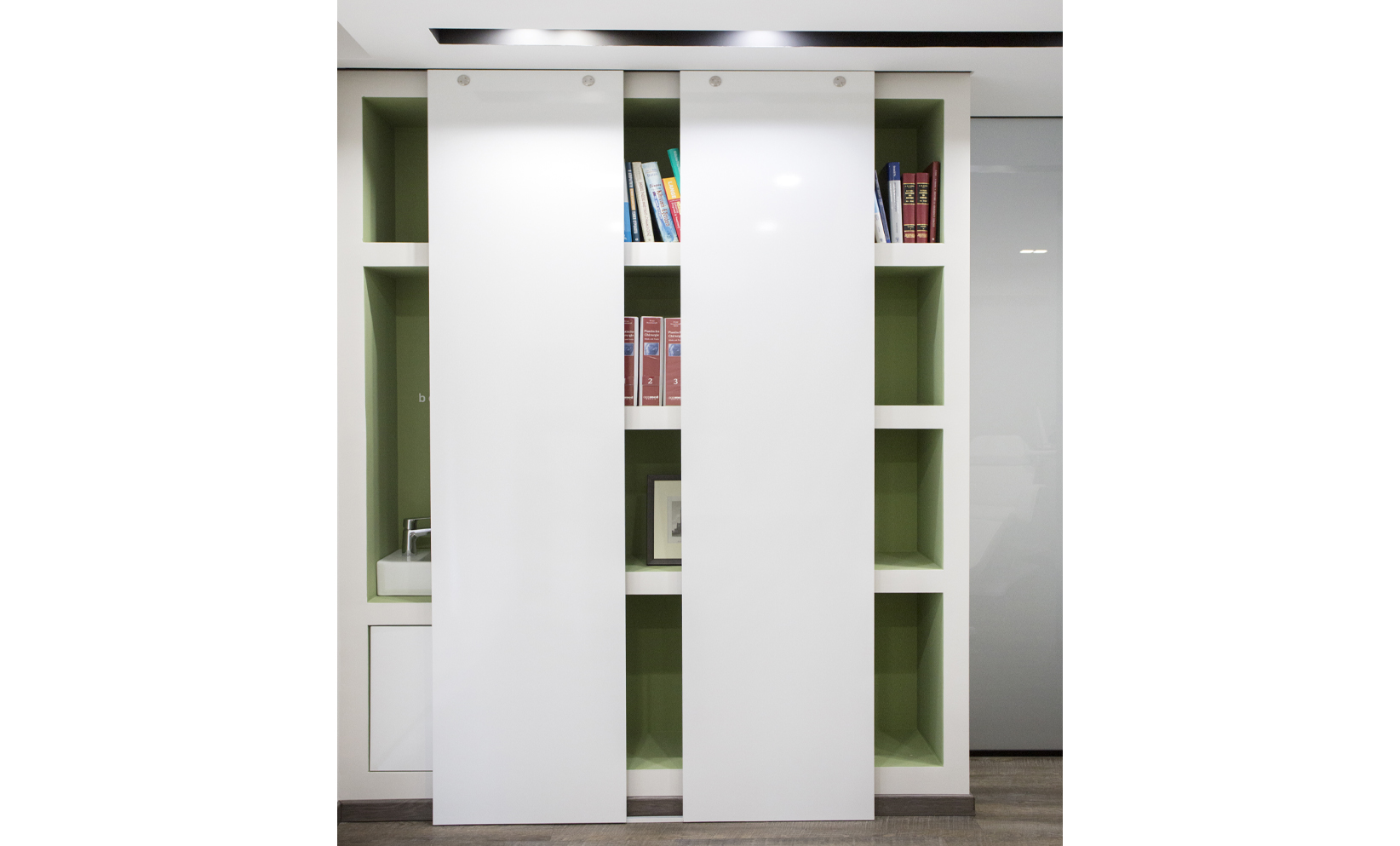 12-interior-design-medical-office-desk-green-closet-details